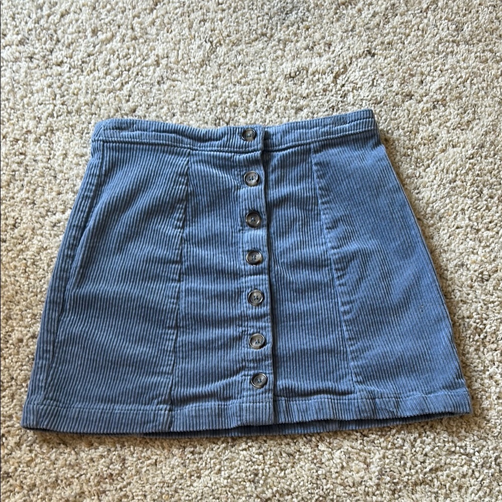 Forever 21 Blue Mini Skirt